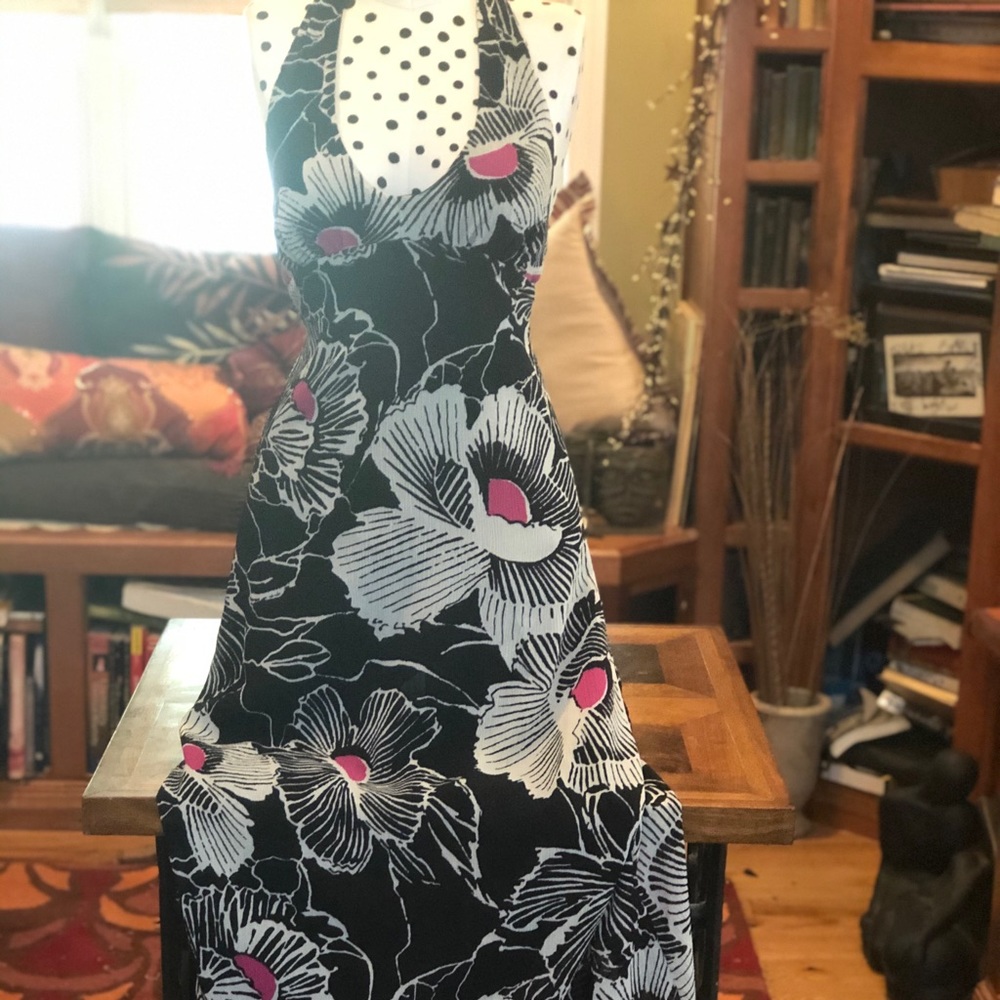2for15 ALICE TEMPERLEY TARGET HALTER MAXI DRESS